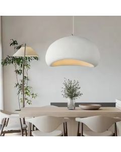 Φωτιστικό Κρεμαστό 78xH42cm 1xE27 Λευκό SE21-780-WH PAC PENDANT WHITE RESIN HOMELIGHTING 77-50570